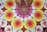 PROSPERITY // Flower Mandala Travel + Hot Yoga Mat