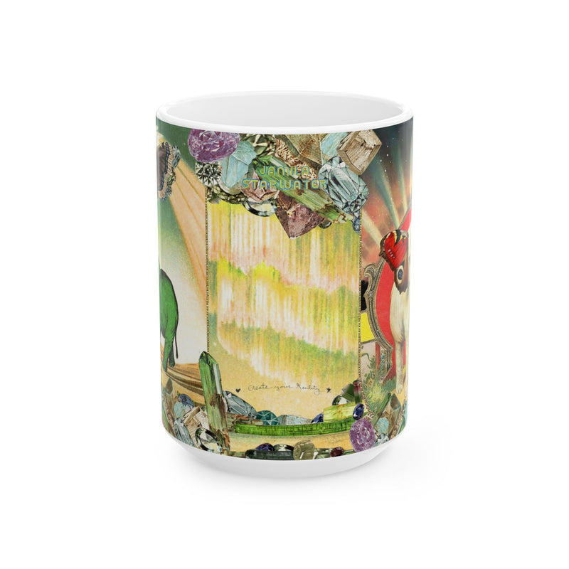 Magical Elephant Ceramic Mug, (11oz, 15oz)