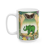 Magical Elephant Ceramic Mug, (11oz, 15oz)
