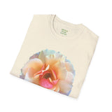Peach Rose Unisex Softstyle T-Shirt