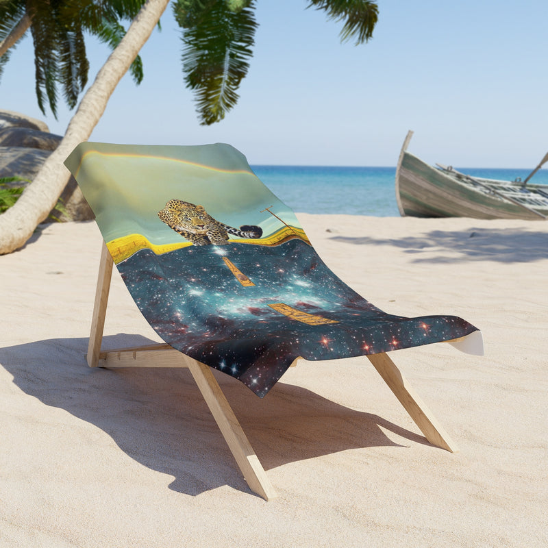 Leopard Future Beach Towel