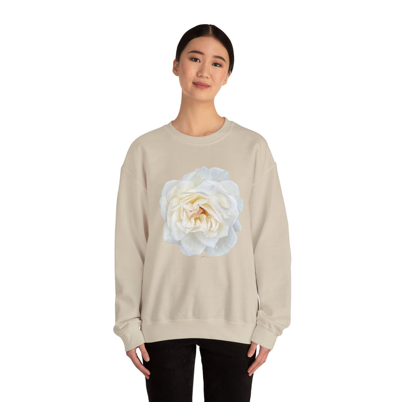 White Rose Unisex Heavy Blend™ Crewneck Sweatshirt