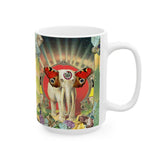 Magical Elephant Ceramic Mug, (11oz, 15oz)