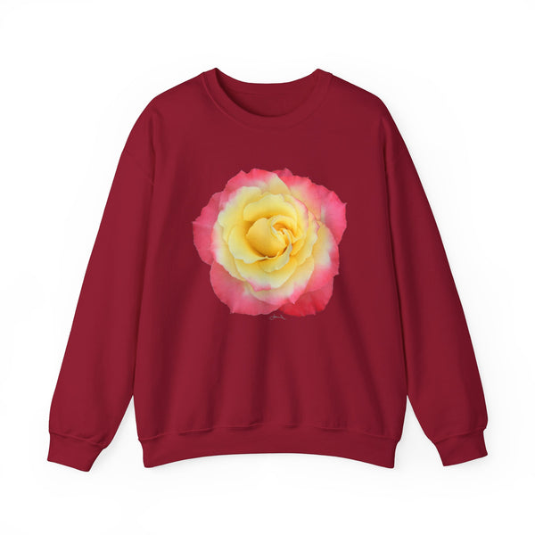 Rose Unisex Heavy Blend™ Crewneck Sweatshirt