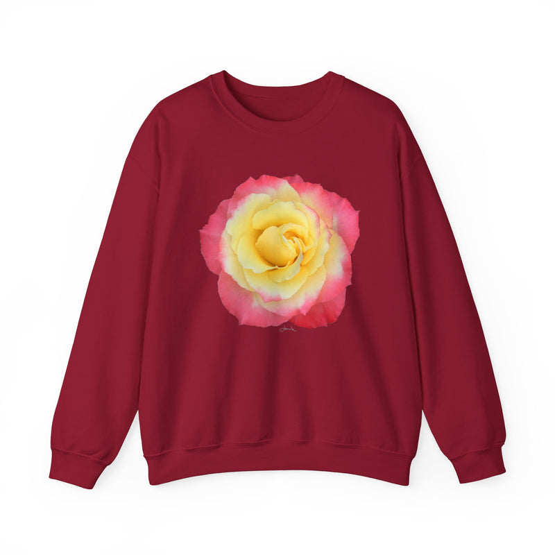 Rose Unisex Heavy Blend™ Crewneck Sweatshirt