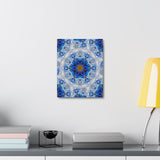 Divine Shield Mandala Canvas Print