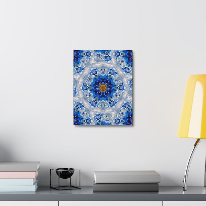 Divine Shield Mandala Canvas Print