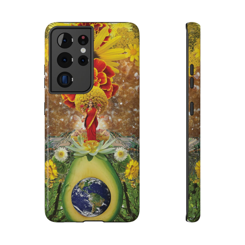 Lakshmi Avocado World Phone Case