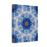 Divine Shield Mandala Canvas Print
