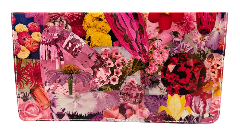 Flower Treasures Checkbook Cover