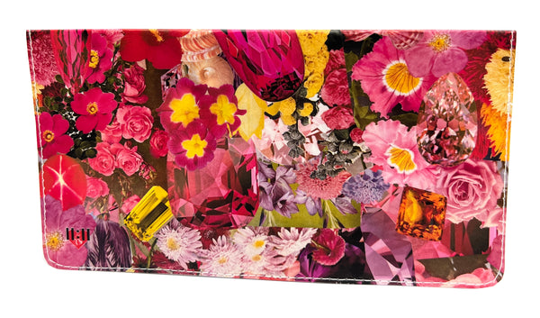 Flower Treasures Checkbook Cover