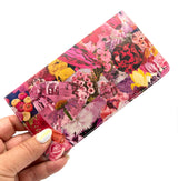 Flower Treasures Checkbook Cover