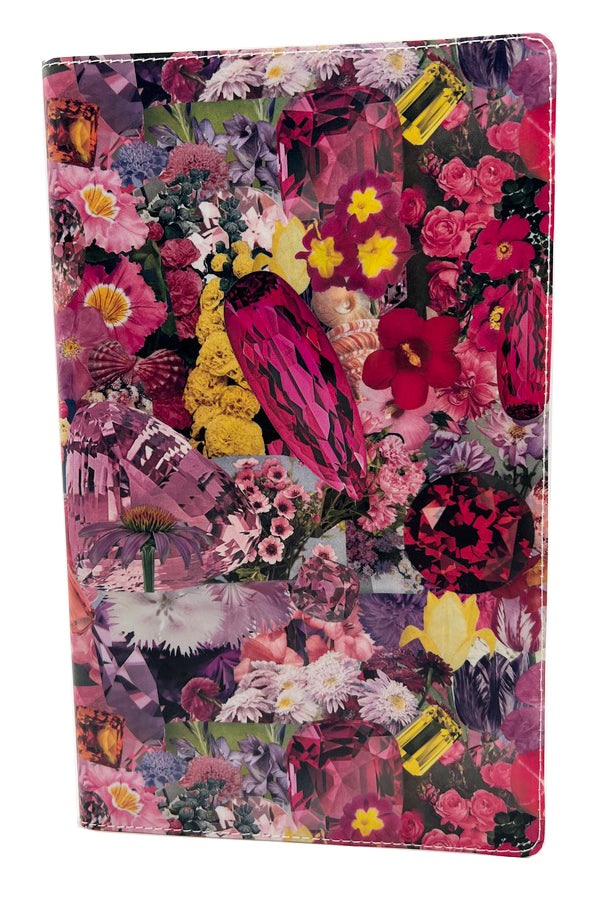 Flower Treasures Large Moleskine Cahier Notebook