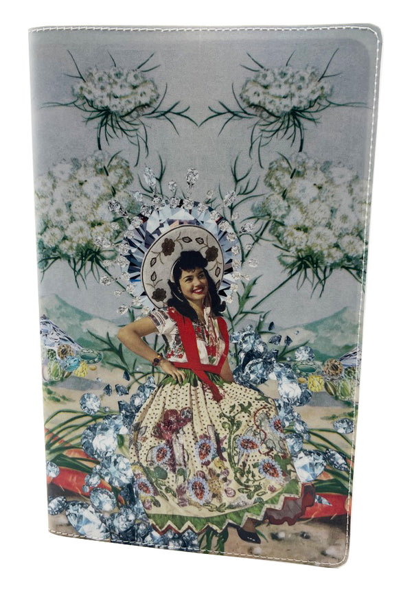 Diamond Carrot Queen  Large Moleskine Cahier Notebook
