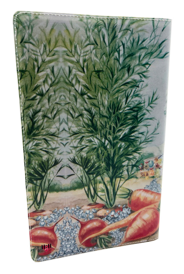 Diamond Carrot Queen  Large Moleskine Cahier Notebook