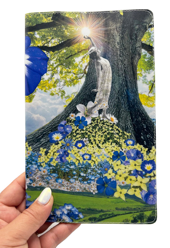 Spring Fairy Mother Tree Large Moleskine Cahier Notebook