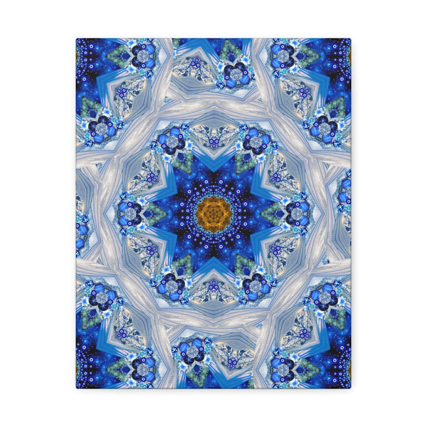 Divine Shield Mandala Canvas Print