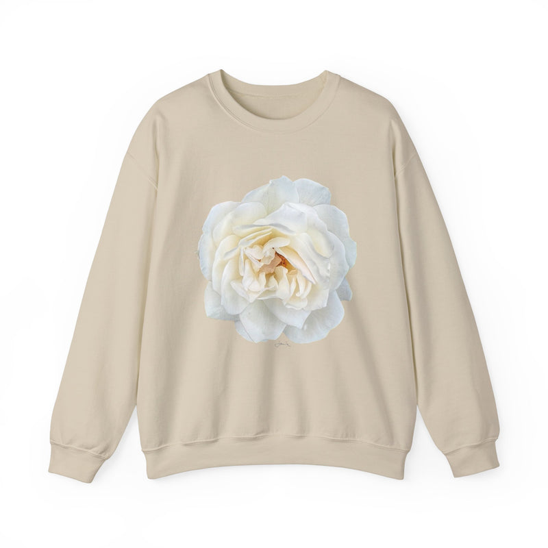 White Rose Unisex Heavy Blend™ Crewneck Sweatshirt
