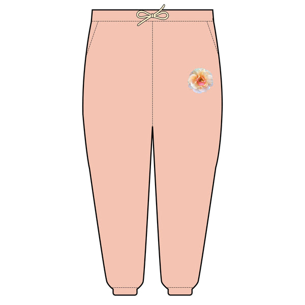 Peach rose Unisex Garment-Dyed Lightweight Fleece Sweatpants