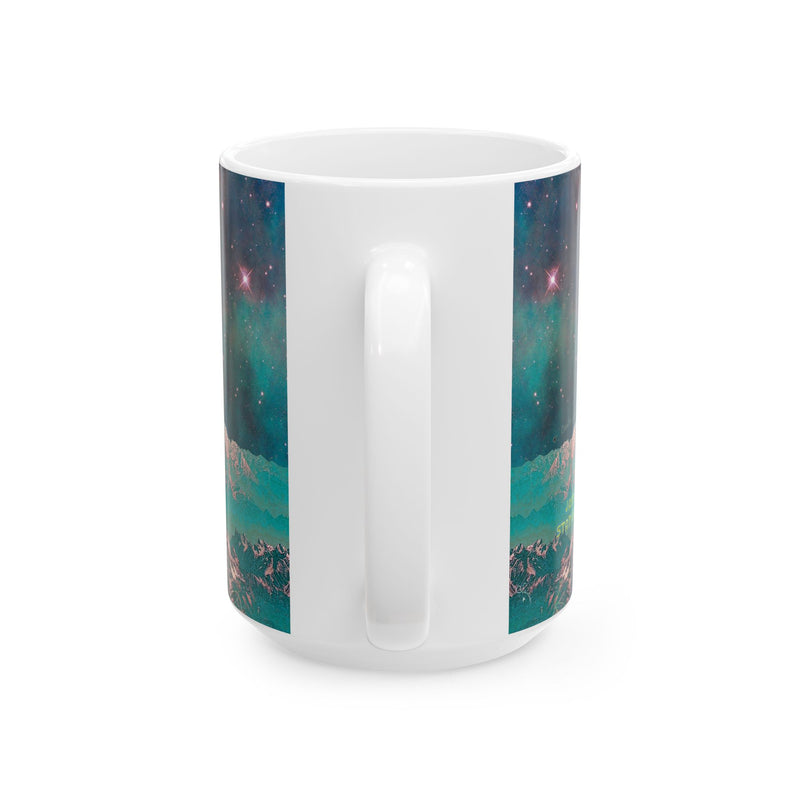 Lakshmi Rose Ceramic Mug, (11oz, 15oz)