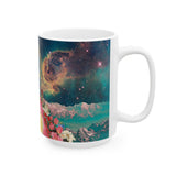 Lakshmi Rose Ceramic Mug, (11oz, 15oz)