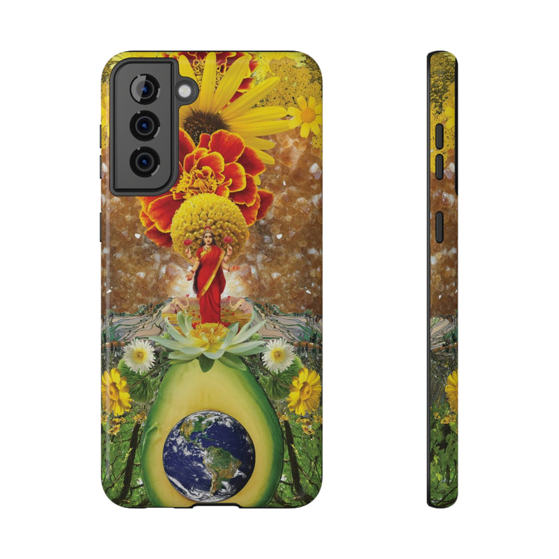 Lakshmi Avocado World Phone Case