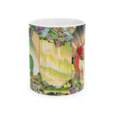 Magical Elephant Ceramic Mug, (11oz, 15oz)