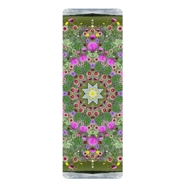 Wildflower Eclipse Yoga Mat