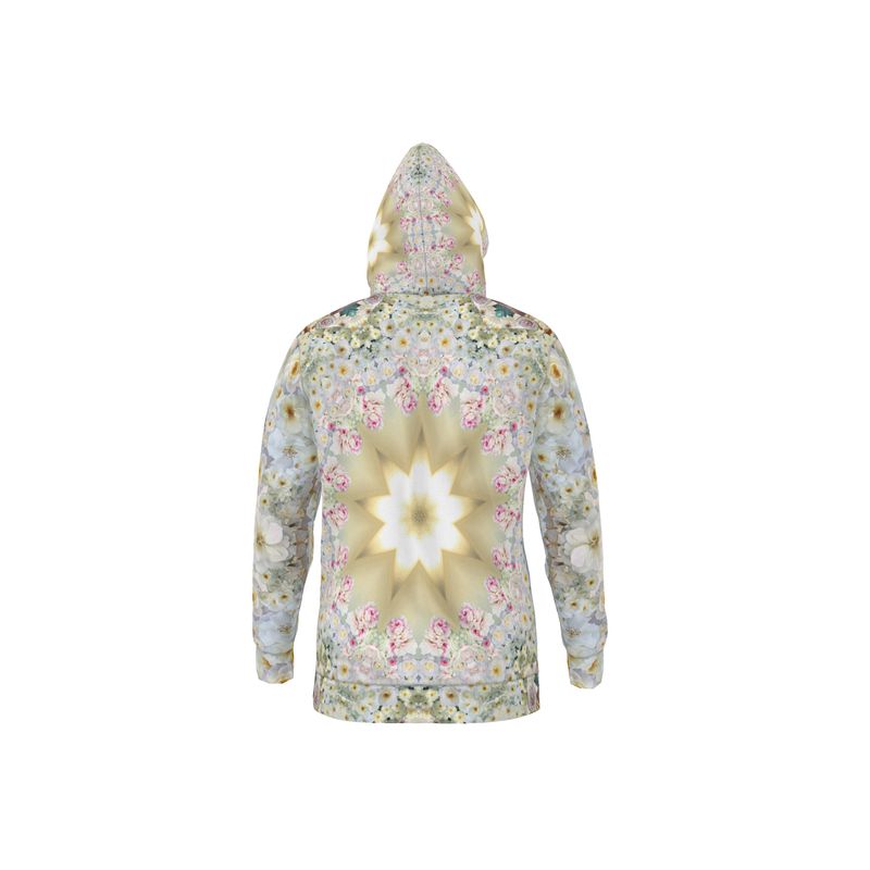 White Rose Crystal Hoodie