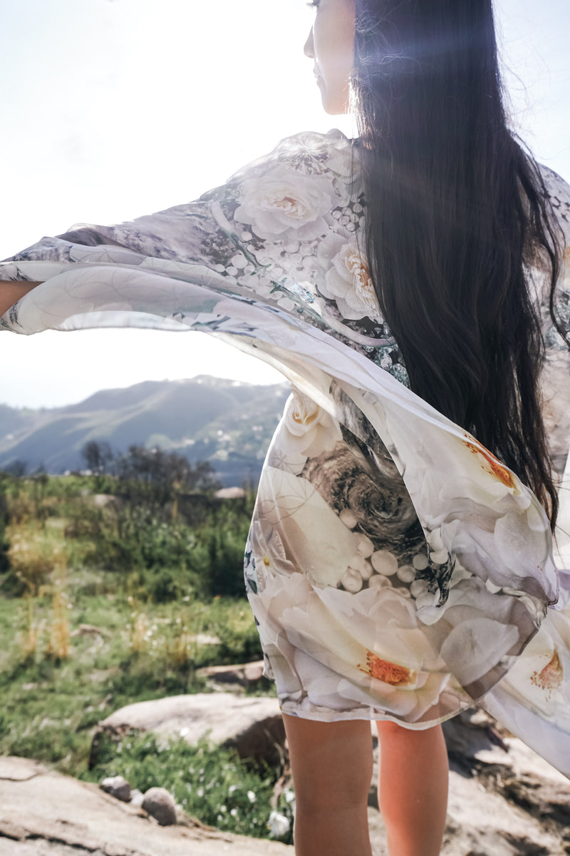 Etheric Victory Silk Kaftan