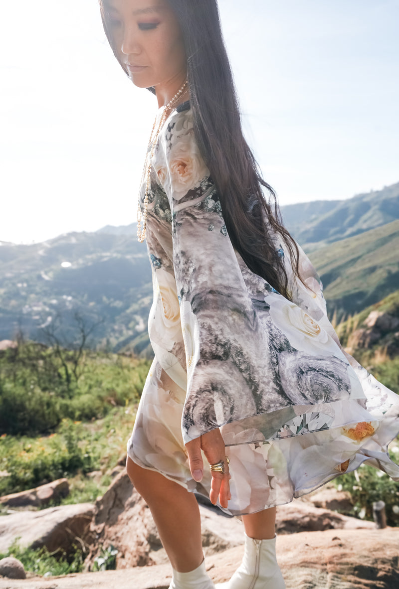 Etheric Victory Silk Kaftan