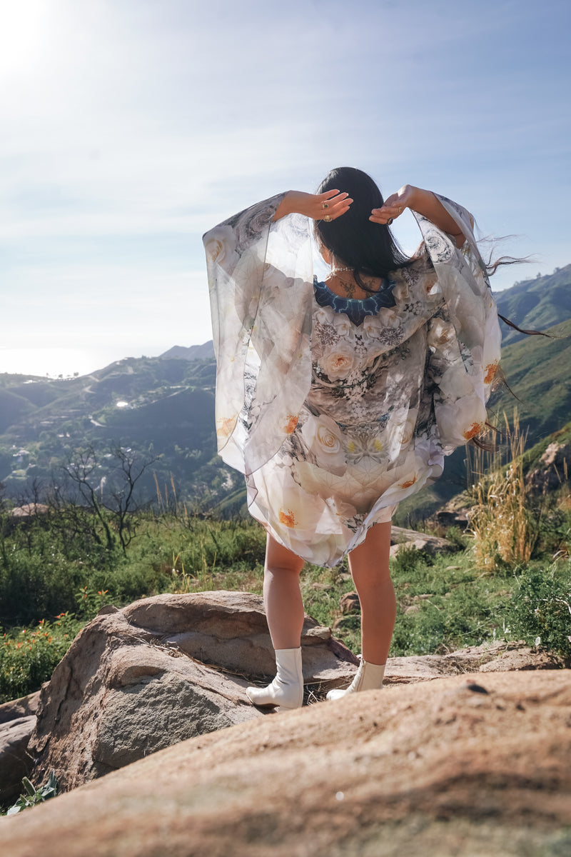 Etheric Victory Silk Kaftan