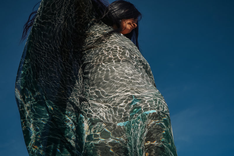 Healing Waters Silk Kaftan