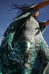 Healing Waters Silk Kaftan