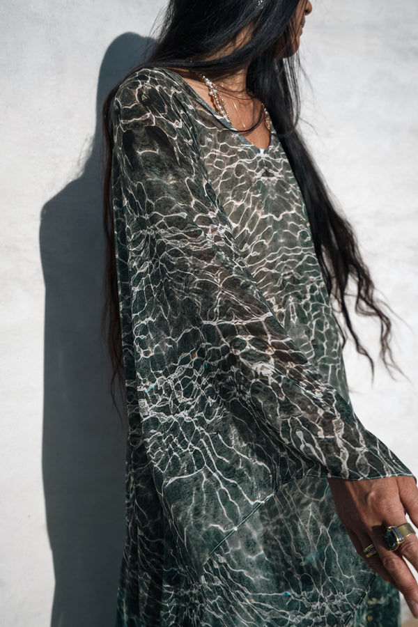 Healing Waters Silk Kaftan