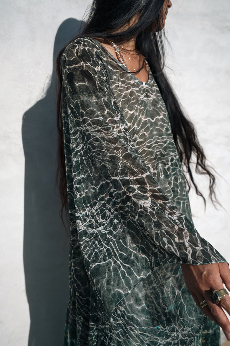 Healing Waters Silk Kaftan