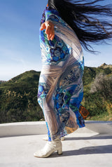 Divine Shield Silk Kaftan