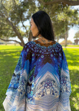 Divine Shield Silk Kaftan