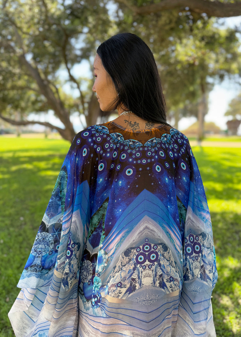 Divine Shield Silk Kaftan