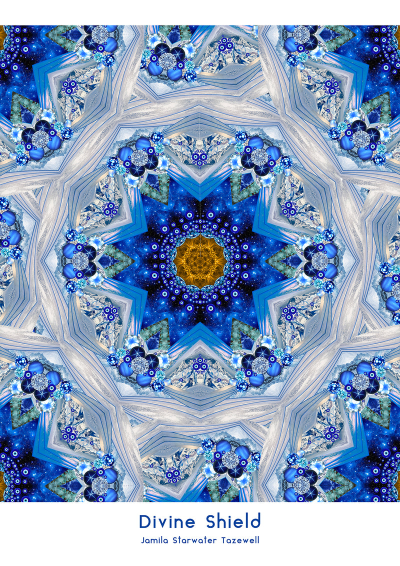 Divine Shield Silk Kaftan