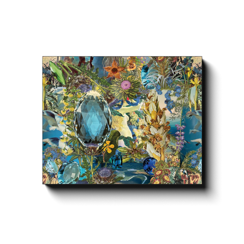 Earthly Paradise Canvas Wrap Print