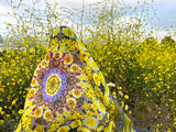 Super Bloom Large Silk Wrap