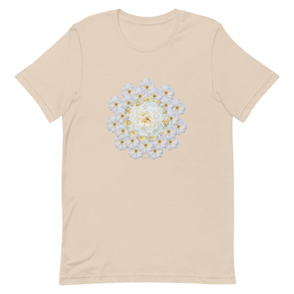Rose Mandala Unisex t-shirt