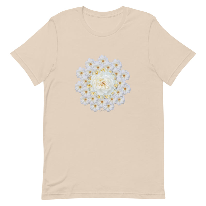 Rose Mandala Unisex t-shirt