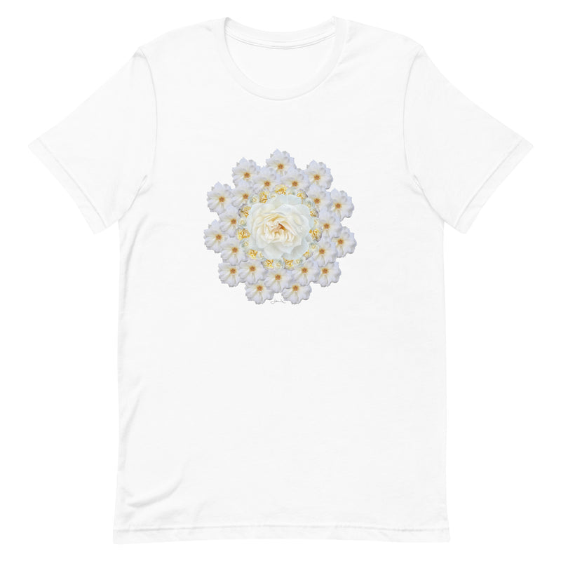 Rose Mandala Unisex t-shirt