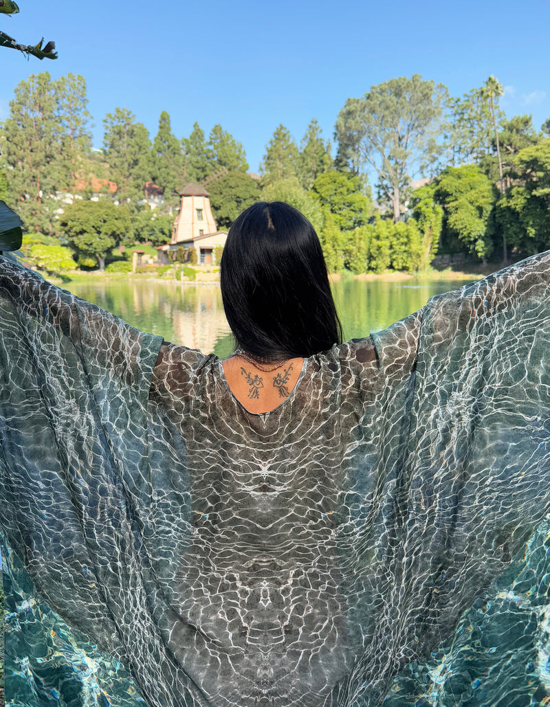 Healing Waters Silk Kaftan