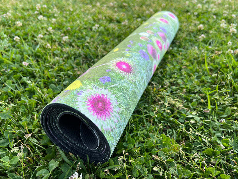 Wildflower Eclipse Yoga Mat