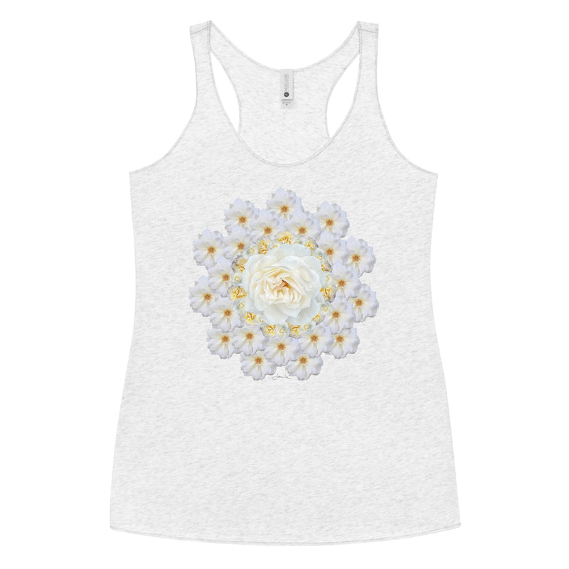 Rose Mandala Women's Racerback Tank