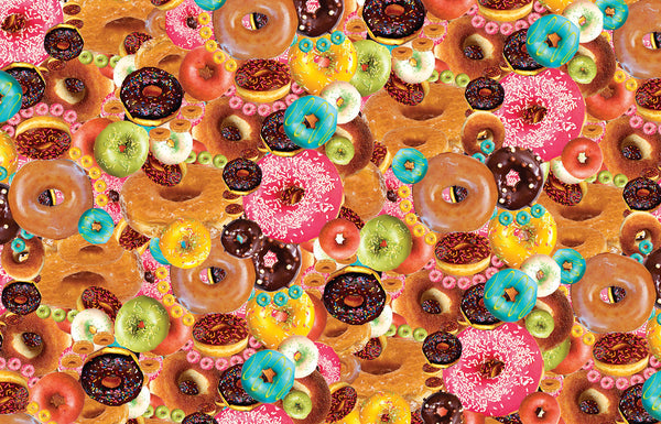 Donut Secret Canvas Wrap Print