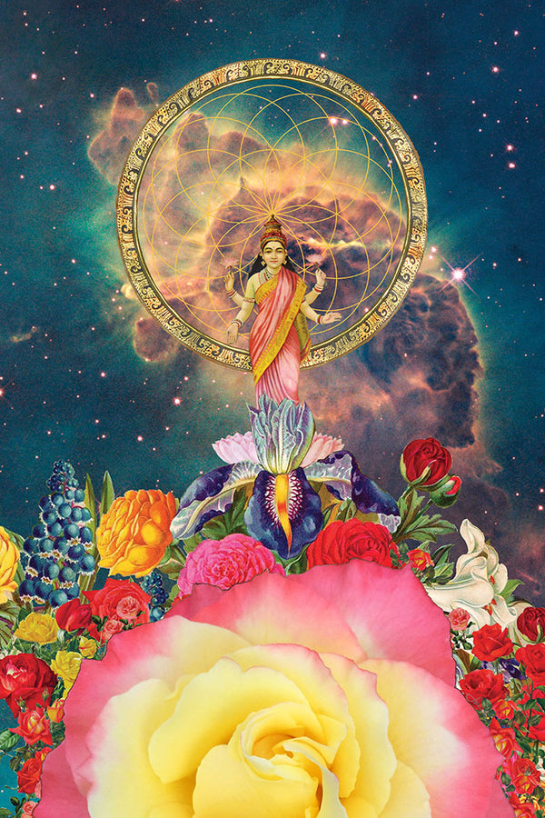 Lakshmi Rose Portal Canvas Wrap Print
